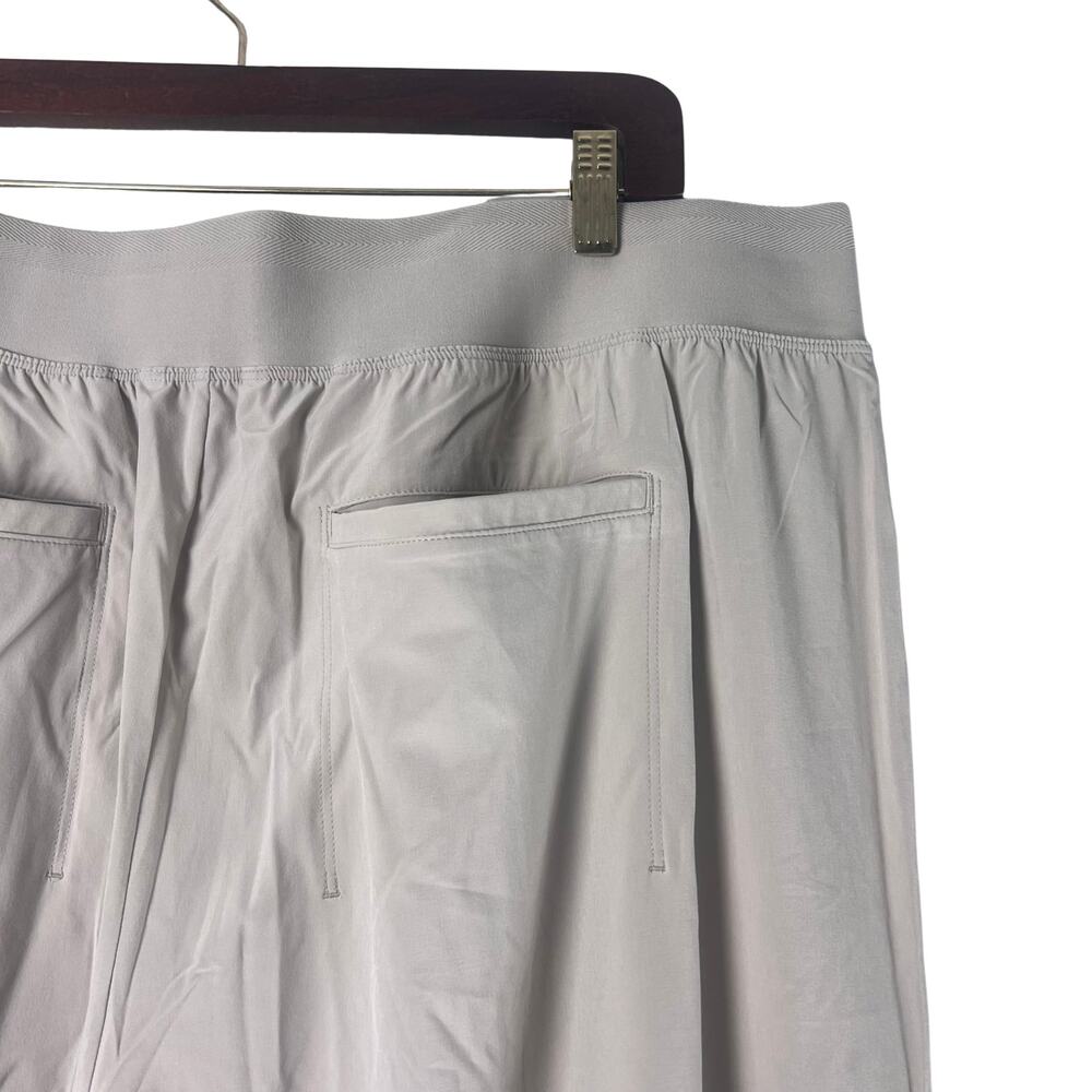 NWT Athleta Brooklyn Heights Pants Wide Leg Stretch Tan Cream Size 20 - Picture 10 of 12